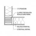3-stud corner with rigid insulation