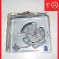 Wrong – Roughly cut hole that is larger than the fan, making it difficult to seal