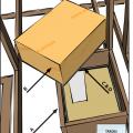 Air seal attic access panels and drop-down stairs to minimize air leakage.